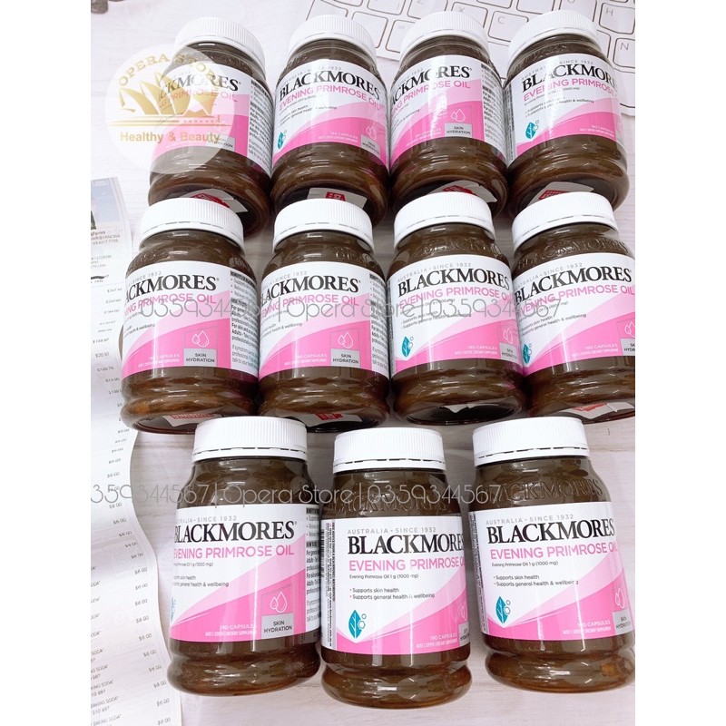 Tinh Dầu Hoa Anh thảo Blackmores 190 viên