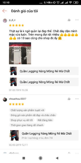 Quần legging bigsize