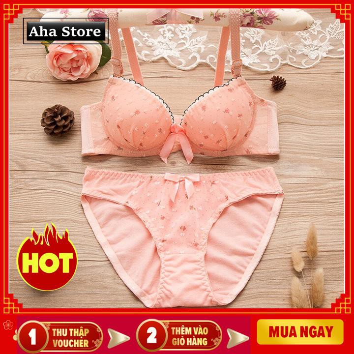 [Có video] Bộ đồ lót nữ siêu dễ thương, áo ngực voan nâng ngực có gọng siêu quyến rũ  hot 2020 | BigBuy360 - bigbuy360.vn