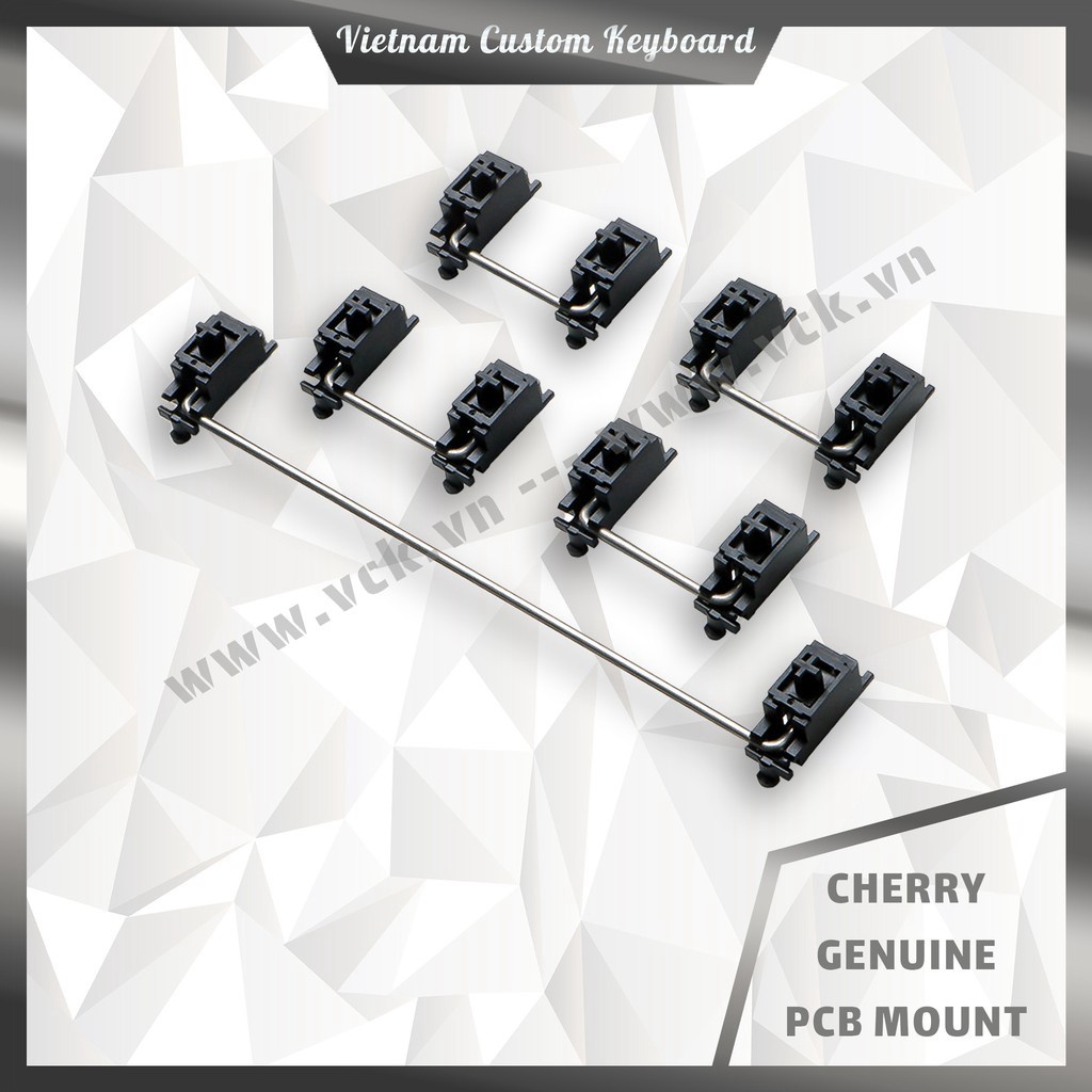 20 Loại Stab Bàn Phím Cơ | Cherry/Gateron/Durock/Everglide | Snap-in/Screw-in | PCB Mount/Plate Mount | Keyboard.vn