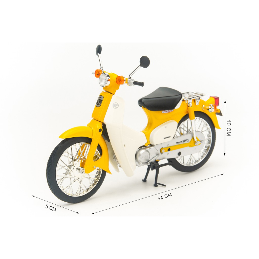 Mô hình xe Honda Super Cub 1:12 Aoshima