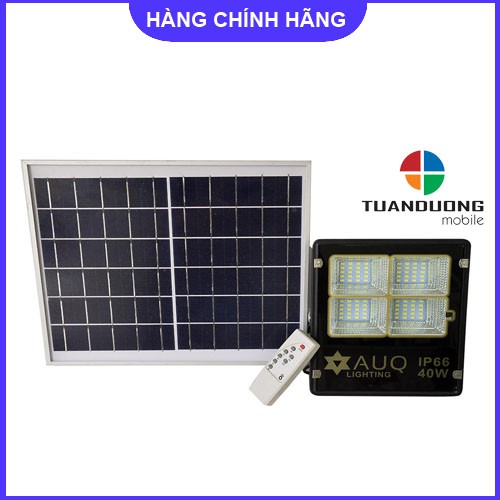 Đèn Năng Lượng Mặt Trời AUQ Solar Light. Công suất 40W