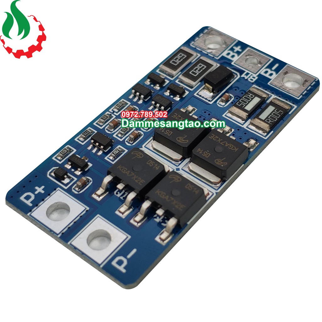 Mạch 2S 8.4V 20A bảo vệ pin Li-Ion 3.7V