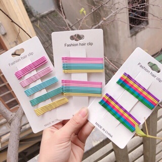 Set kẹp gim nhiều màu