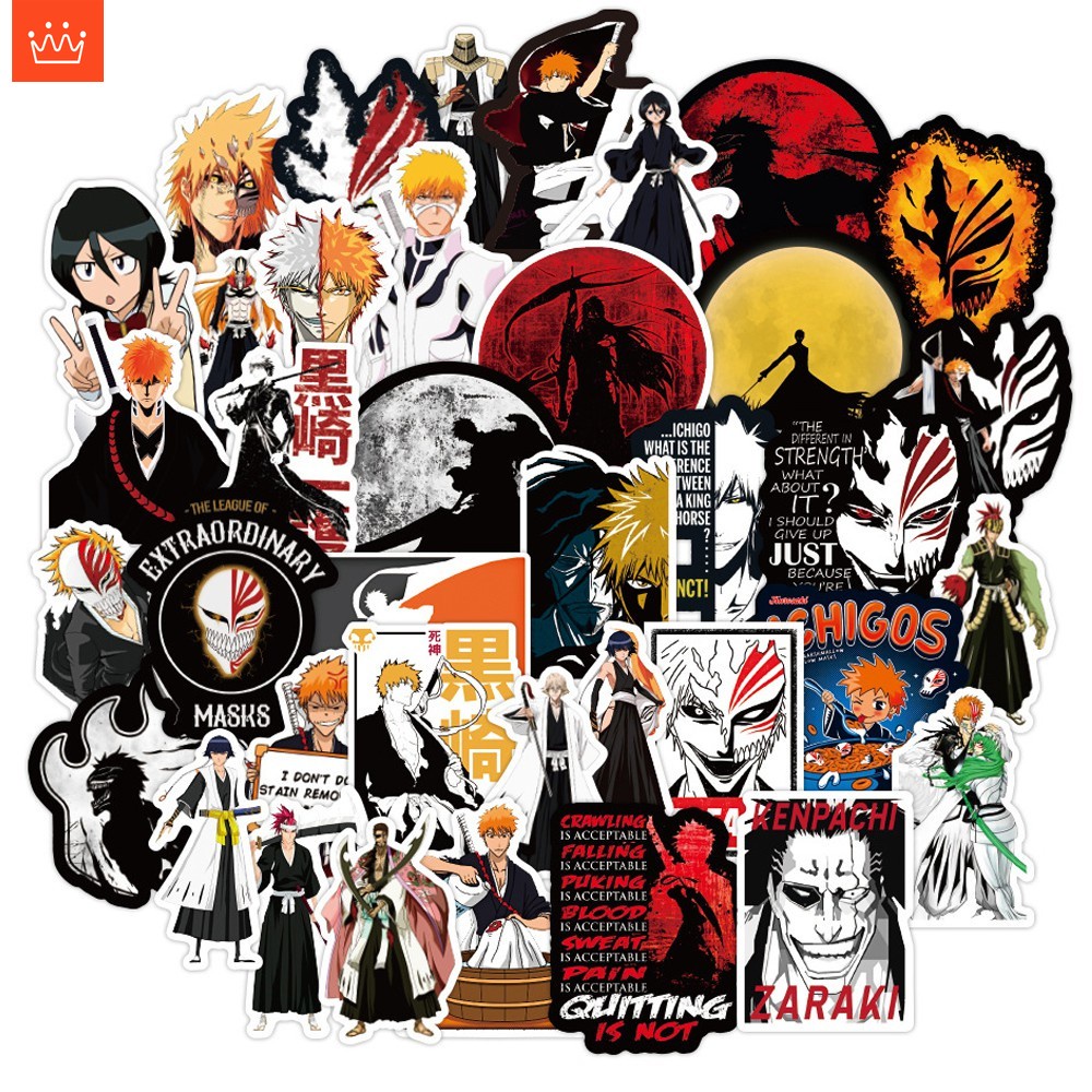 J· Bộ Hình Dán Chống Thấm Bleach, 50 tờ/bộ