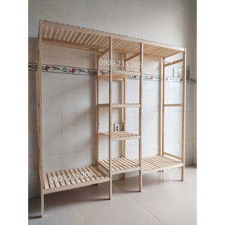 KỆ TREO QUẦN ÁO 2F