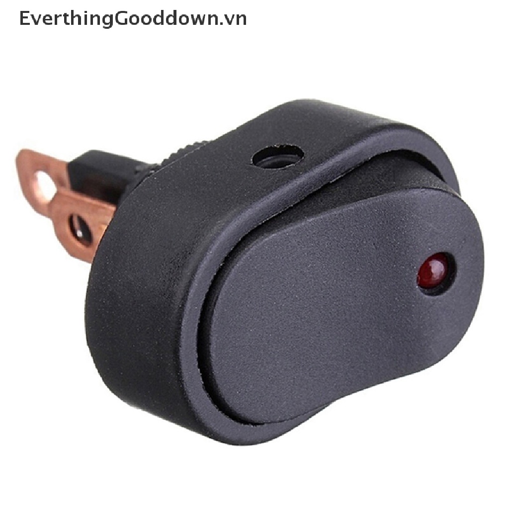 Công Tắc ON / OFF Đèn LED 12V 30A Cho Xe Hơi, Tàu Thuyền