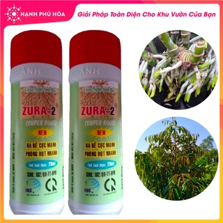 Phân Bón Siêu Ra Rễ ZURA-2 - Kích Thích Ra Rễ Cực Mạnh, Giúp Cây Tăng Trưởng Chống Rụng Hoa, Tăng Đậu Trái