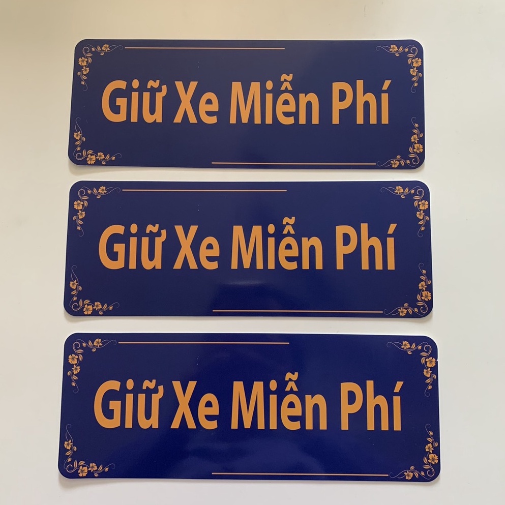 Biển Báo Chỉ Dẫn Các Loại. Được Dùng phổ bến  trong các nhà hàng,siêu, trung tâm thương mại   Kích Thước 10Cm*27Cm