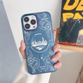 Ốp Điện Thoại MagSafe Nam Châm Hút Không Dây Cho Iphone 13 12 Pro Max