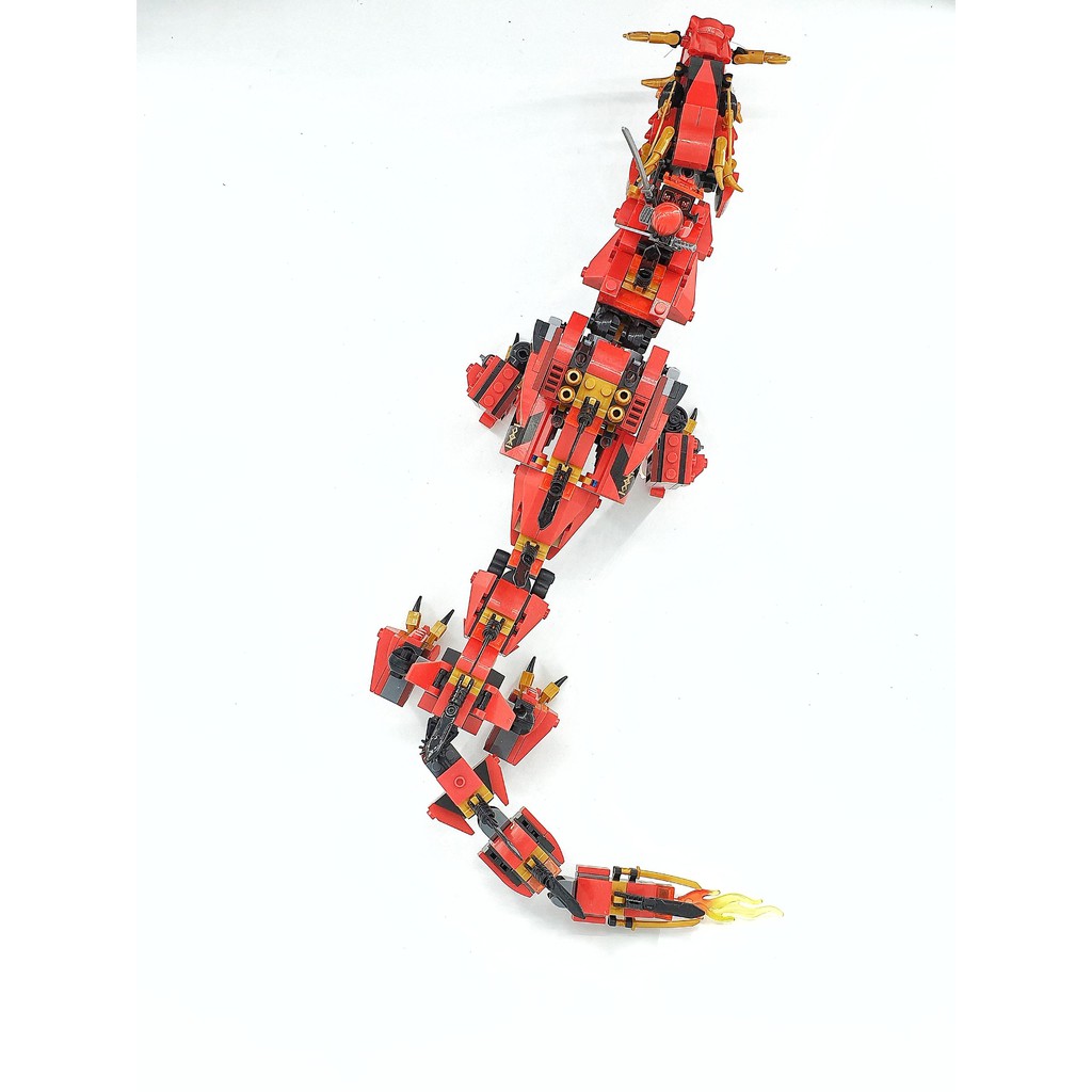 Lego Zimo ZM4011 Lắp Ráp Rồng Ninja