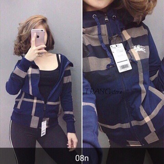 Áo khoác da cá burbery đang rất hot
