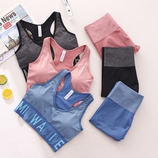 Set Quần Lửng Nữ Tập Gym,Yoga,Aerobic,Zumba