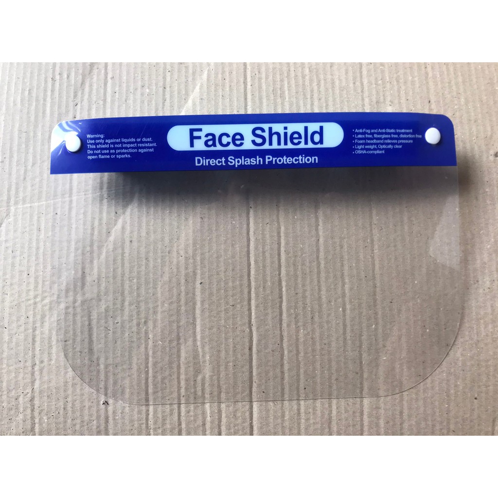 Tấm che mặt Faceshield chống bụi bẩn chống dịch chất lượng tốt