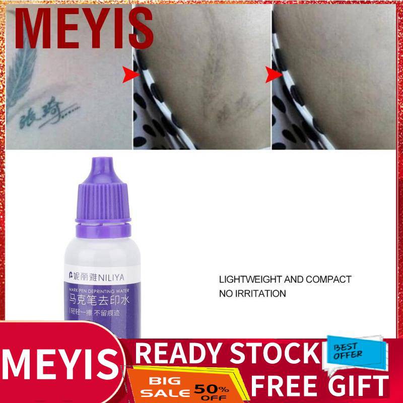 (hàng Mới Về) Dung Dịch Xóa Sẹo / Hình Xăm Bán Vĩnh Viễn 15ml