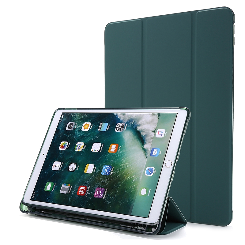 Soft case with Apple pencil slot Bao da for iPad Pro 10.5 A1701 A1709 Vỏ bảo vệ Air 3 A2152 A2123 A2153 Ốp lưng