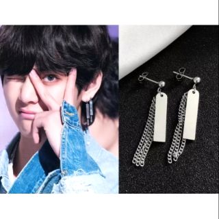Giảm Giá Khuyên Tai V Bts Trong Fake Love - Beecost