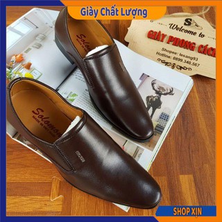 Giày Tây Nam Lịch Lãm (Nâu Trơn)