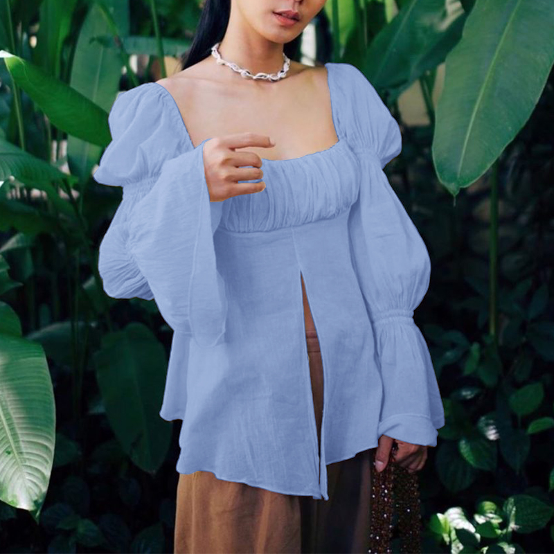  Áo Nữ Thời Trang CELMIA Tay Dài Cổ Vuông Duyên Dáng Cảm | BigBuy360 - bigbuy360.vn