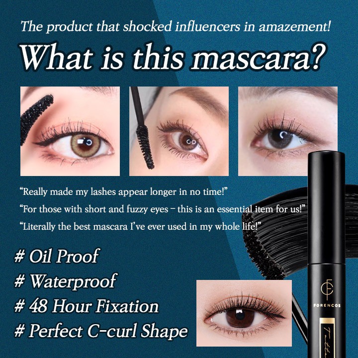 FORENCOS Tattoo All Proof Mascara Waterproof 8g | BigBuy360 - bigbuy360.vn