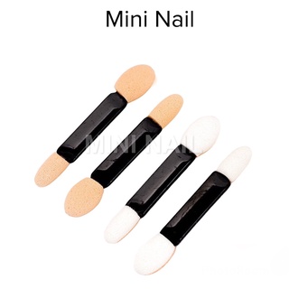 Cọ chà tráng gương 2 đầu ,cọ omber, cọ trang điểm, cọ đánh phấn mắt, cọ tán bột phấn mắt 2 đầu