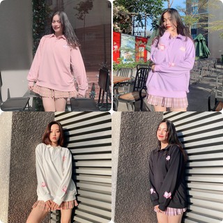ÁO TAY DÀI CHẤT DA CÁ CAO CẤP BY NATTHYSTYLE