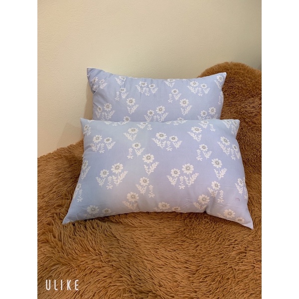 Ruột gối đầu bông sơ tinh khiết kích thước 40-65cm hoạ tiết Hoa Nhí Vintage