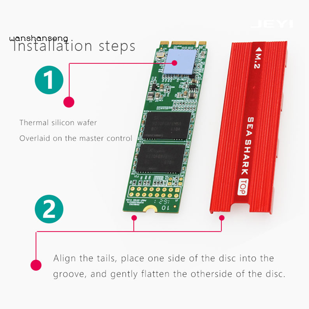 Tấm Hợp Kim Nhôm Tản Nhiệt Ổ Cứng Ssd Nvme Ngff M.2 | WebRaoVat - webraovat.net.vn