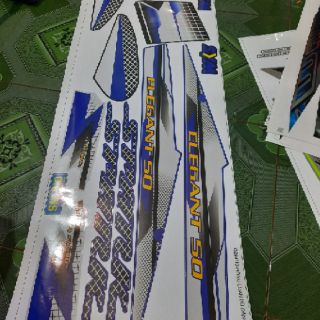 Tem rời dán xe elegant đặt in