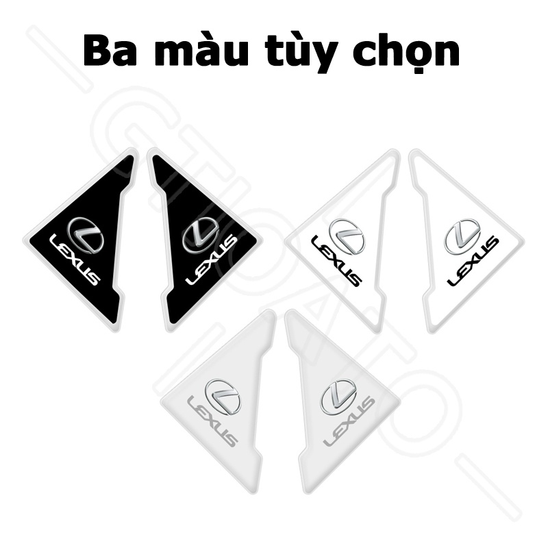 GTIOATO ChốNg Va ĐậP CửA Ô Tô Dán Góc Cửa Ô Tô Miếng Dán Chống Trầy Xước Ô Tô Miếng Dán Xe Phụ KiệN Xe HơI Cho Lexus NX RX300 GS350 RX330 UX RX350 IS300 IS ES200 ES300H ES LS460 RX270 IS250 UX200 GS 570 RX450H ES350 CT IS200T LS500 RX UX250
