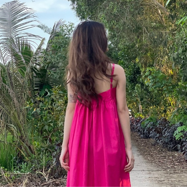 Đầm maxi dáng xoè siêu xinh PLD35