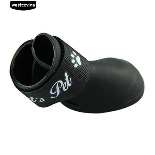 Giày đi mưa chống trượt cho thú cưng