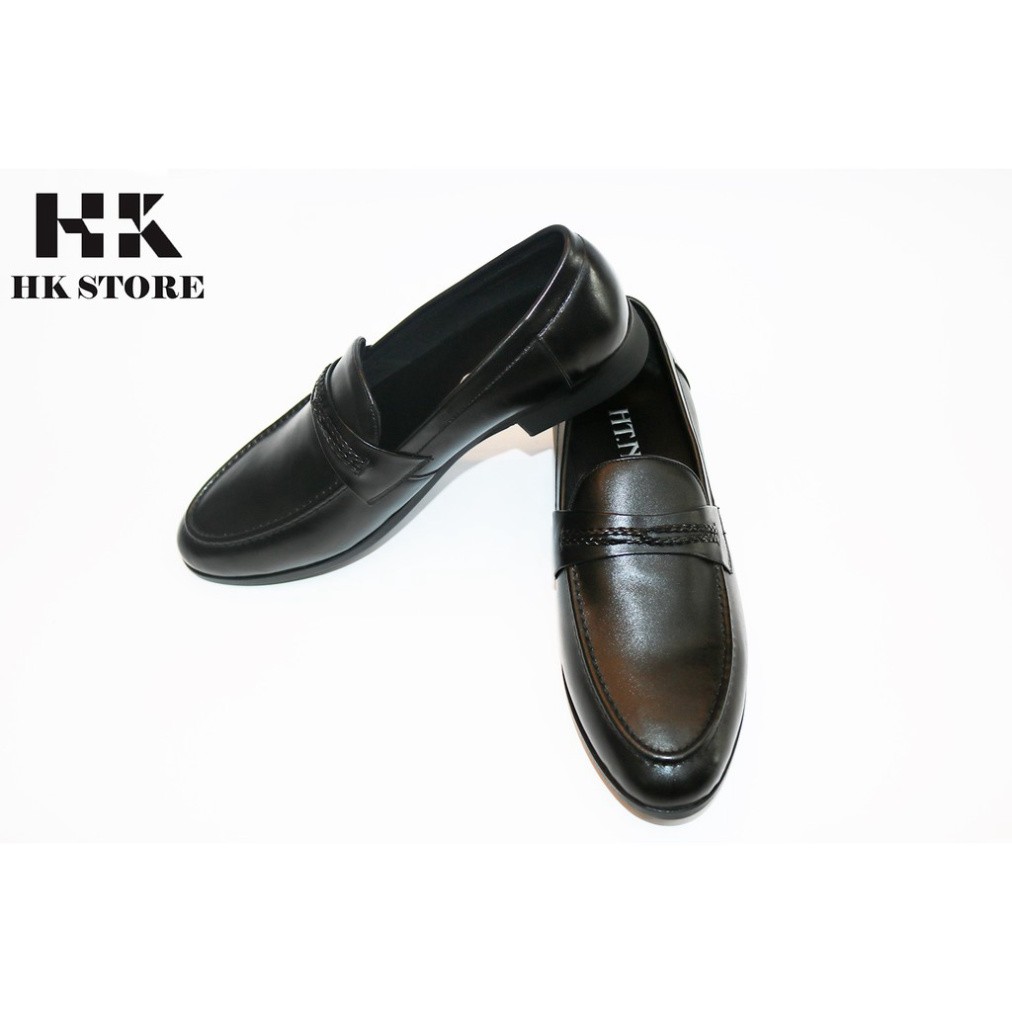 Giày D.I.OR nam da bò 💖 HK.STORE 💖 kiểu dáng trẻ chung hot trend giới trẻ, thích hợp mặc quần âu ống côn trẻ chung (d26-
