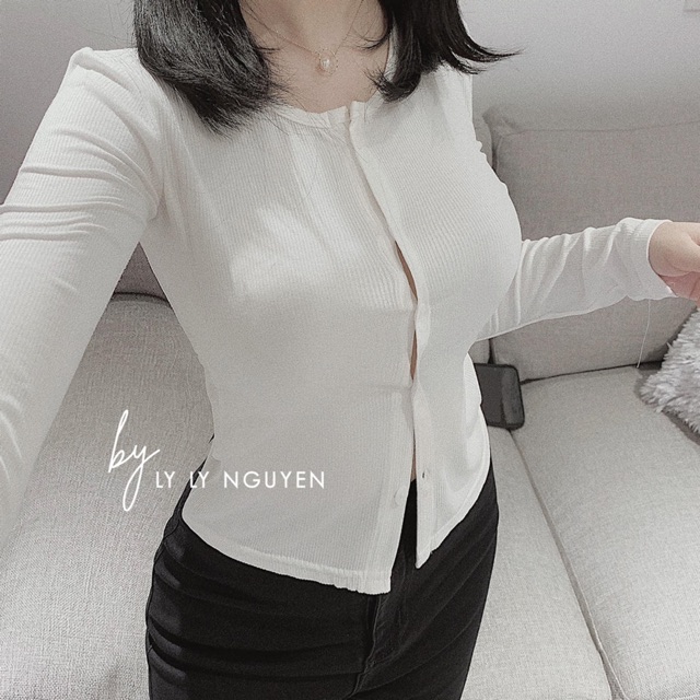 Áo tăm cúc dài tay | BigBuy360 - bigbuy360.vn