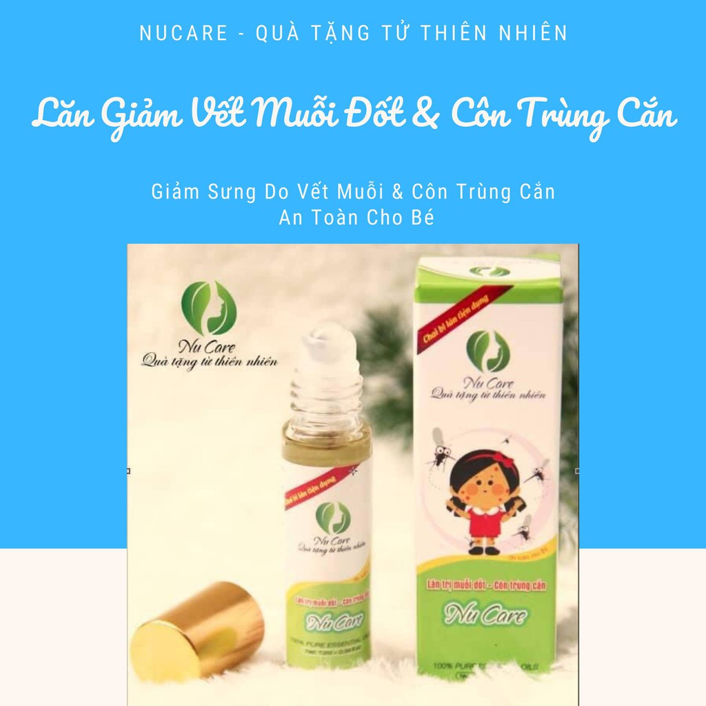 {Chai 10ml} Lăn đuổi muỗi đốt Và Côn Trùng Cắn Cho bé