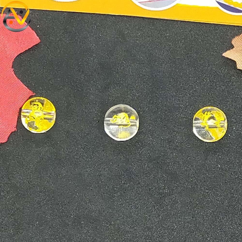 Vòng tay 12 con giáp tam hợp thân tý thìn chất liệu mã não đen - size 8 10 12ly - khai quang điểm nhãn - may mắn tài lộc