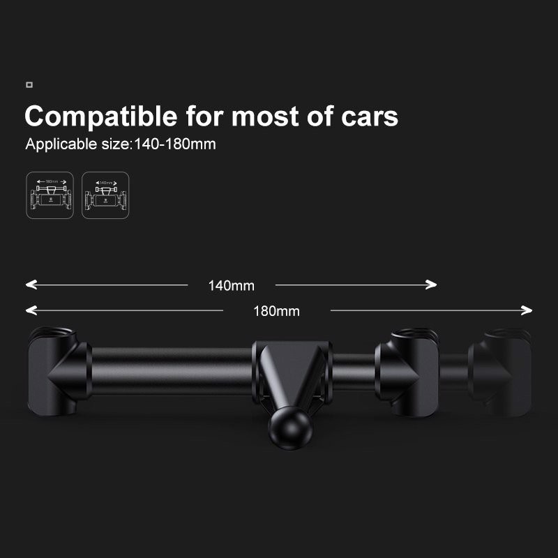 Giá Đỡ Điện Thoại Tablet iPad Sau Ghế Ô Tô Xe Hơi Baseus Back Seat Car Mount Holder (màu đen)