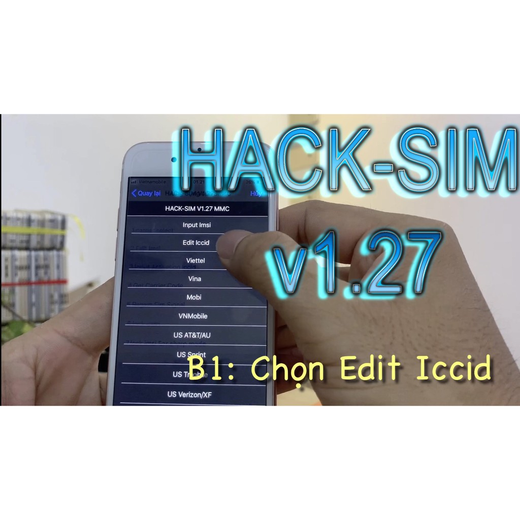 SIM GHÉP HACK-SIM V1.27 MMC ACTIVE TẤT CẢ NHÀ MẠNG BH 12T