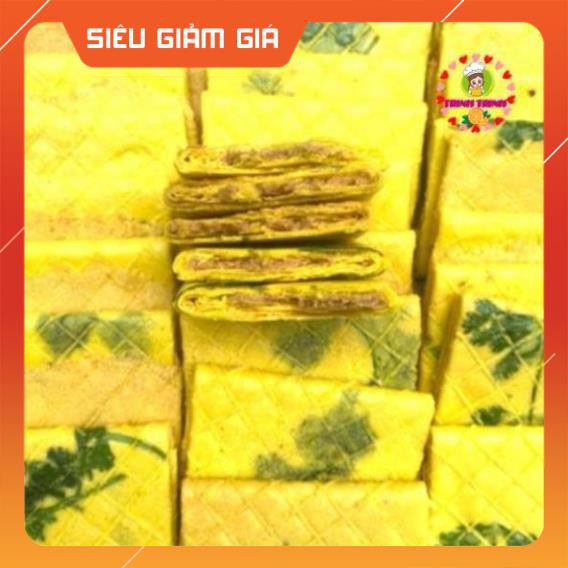 [Mã 66FMCGSALE hoàn 8% đơn 500K] 500G BÁNH KẸP NGÒ SẦU RIÊNG BƠ ĐẬU PHỘNG