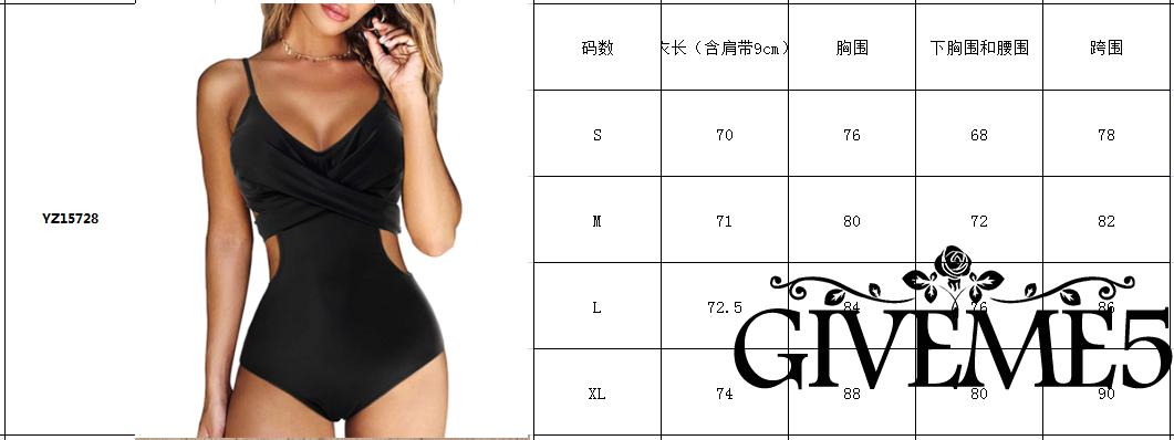 Bikini Một Mảnh Cổ Chữ V Khoét Sâu Gợi Cảm Cho Nữ | BigBuy360 - bigbuy360.vn