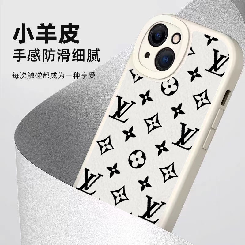 Ốp Điện Thoại Silicone Mềm Chống Sốc In Chữ L V Cho IPhone 14 12 PRO 12 mini 11 13 PRO Max Xs Max XR 6 7 8 Plus