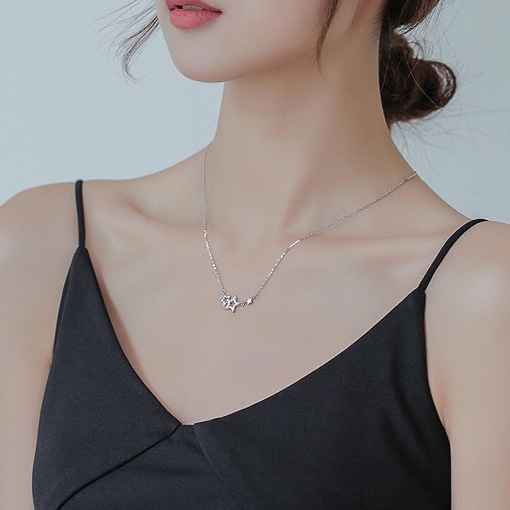 QQMALL Dây Chuyền Phong Cách Hàn Quốc Ngọt Ngào Cho Nữ