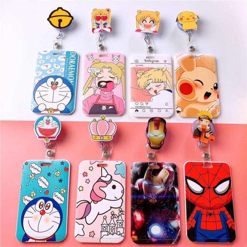 ⭐ iLado ⭐ thẻ đeo bảng tên Dây Đeo dây kính thiên văn Thẻ Học Sinh Bao Đựng Thẻ Dây đeo thẻ tên hoạt hình sinh viên cho nhân viên văn phòng Thẻ đeo bảng tên kèm dây kéo Dây Đeo Thẻ Dọc Cho Sinh Viên -Học Sinh Nguồn cung cấp Văn phòng Văn phòng phẩm