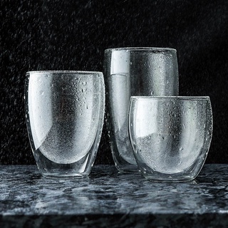 Cốc thuỷ tinh 2 lớp (250, 350, 450ml)
