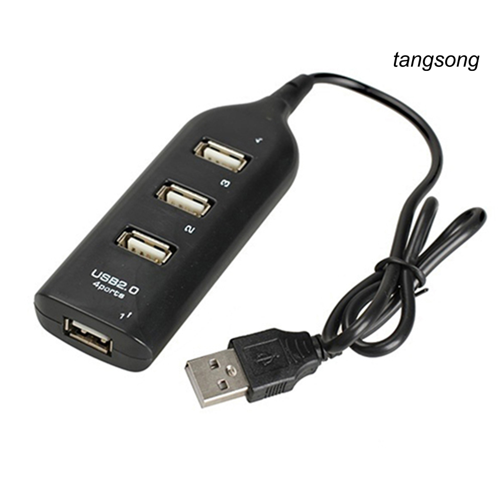 Đầu Chia 4 Cổng Usb 2.0 Tốc Độ Cao Cho Máy Tính