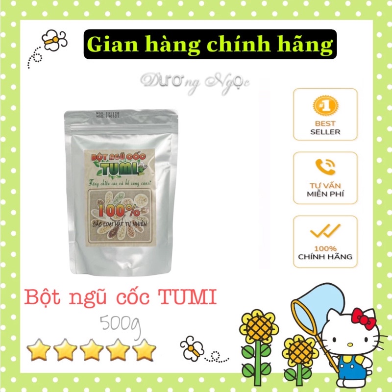 Bột ngũ cốc tăng chiều cao TUMI (có mã vạch)-Tặng thìa đong bột