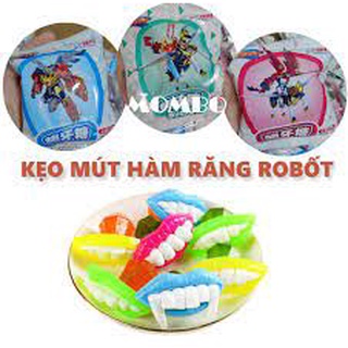 (giá sỉ) 1 gói 30 kẹo mút hàm răng xịn