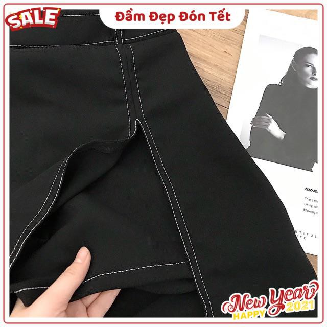 Chân váy Hyon Skirt hack chân siêu dài - dáng váy suông dễ mix sau lưng phối chun co giãn kèm ảnh thật | BigBuy360 - bigbuy360.vn