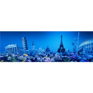 Tranh phông nền 3d vtc dán hồ cá aqua_051