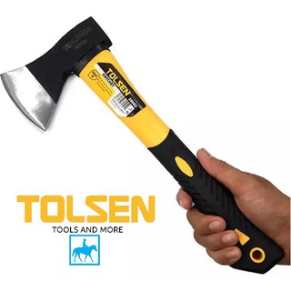 Búa Rìu Cán Nhựa Lõi Thép 600g Dài 380mm TOLSEN 25053
